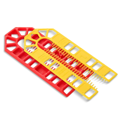 Broadfix Standard U Shim 6mm Black Box 500