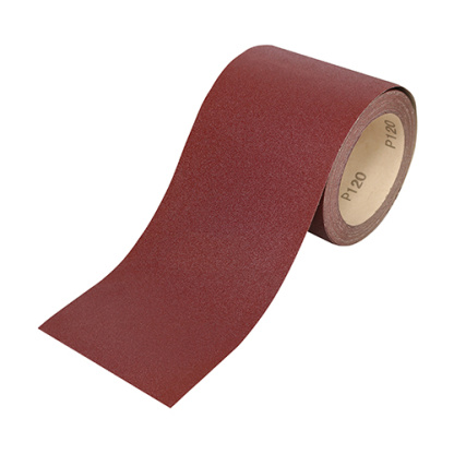 115mm x 10m P80g Sandpaper Roll