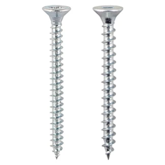 3.5 x 30 Wood Screw PZ2 CSK BZP Pack 200