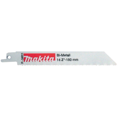 MAKITA P-04911 (pkt of 5) Flexible for metal - 150mm 14TPI