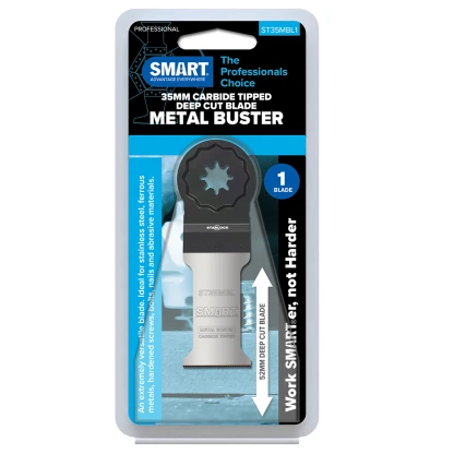 Professional Series 'Metal Buster' - 35mm Deep Cut 52mm Metal Cutting Multi Tool Blade