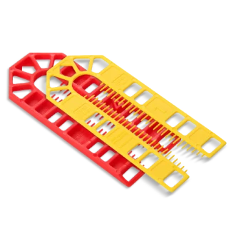 Broadfix Standard U Shim 2mm Green Box 500