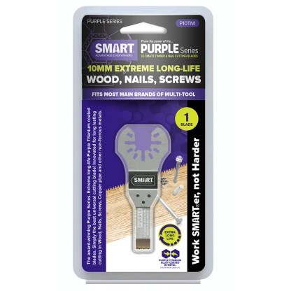 Purple Series 10mm Titanium Alloy Bi-metal Multi Tool Blade