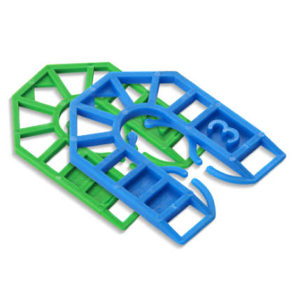 Broadfix Small U Shim 3mm Blue Box 1000