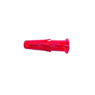 Rawlplug UNO Universal Plug Red 6mm R-U1-MIX-RED-288 - 288 Pack