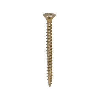 3.5 x 40 Classic Multi-Purpose Screw PZ - Double Countersunk - Yellow  Box 200