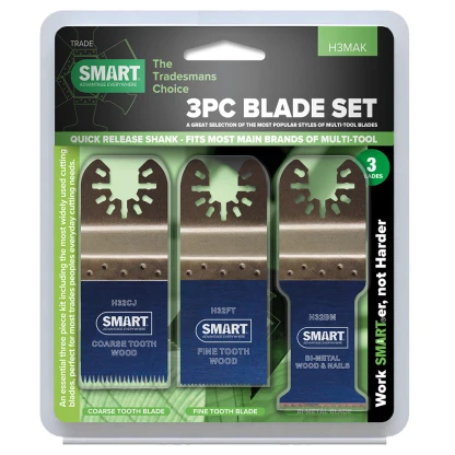 Trade 3 Piece Multi Tool Blade set
