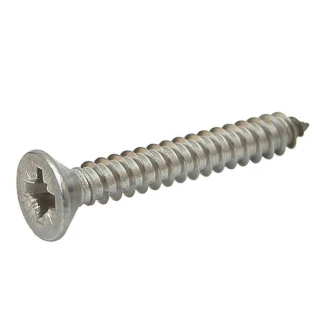 8x1.1/4 4.2 X 32 A2 Self Tapping Screws Csk Pozi Box 1000
