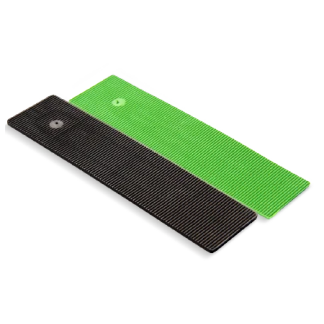 Broadfix Flat U Shim 100x24 mm 1mm Green Box 1000