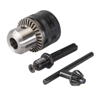 Keyed Chuck, Key & SDS Plus Adaptor Kit 3pce 13mm - 1/2" 20UNF