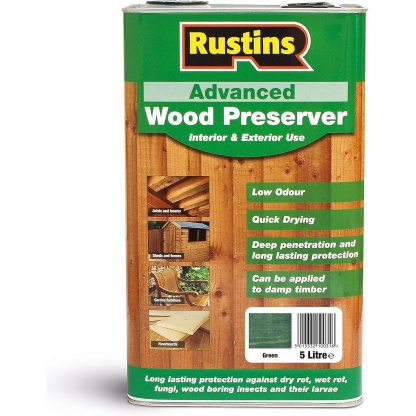 Advanced Wood Preserver Green 5 Litre