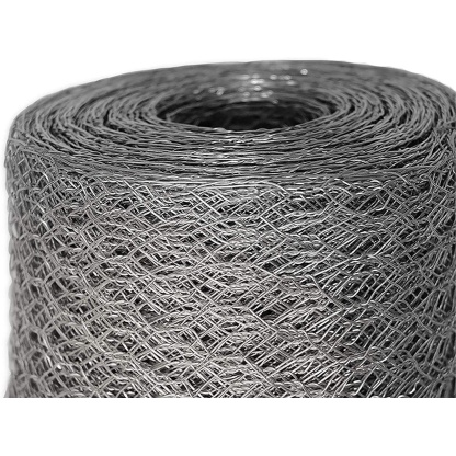 25mm Galvanised Chicken Wire - 900mm X 25mts