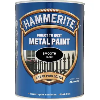 Hammerite smooth black 2.5L