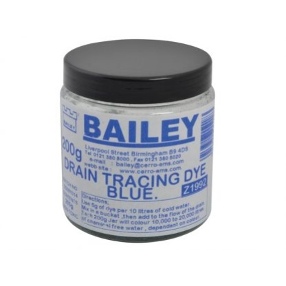 Drain Dye Blue