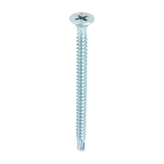 3.5 x 50 Drywall Metal Stud Screw PH Bugle S/Drill Zinc Box 1000