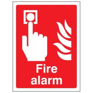 FIRE ALARM 400 x 300 RP Sign