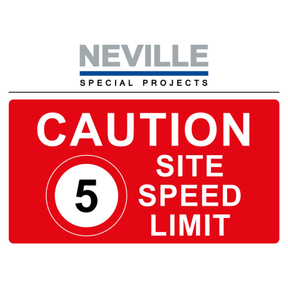 CSS/02 NSP caution 3 site speed limit