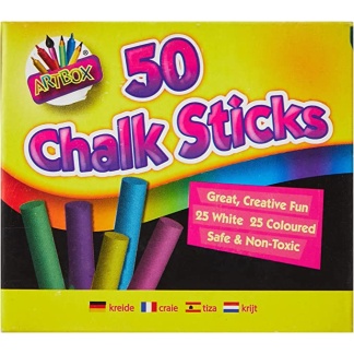 Chalks - Assorted Colours (Pack of 50)