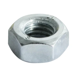 M6 Hex Full Nuts - Zinc Box