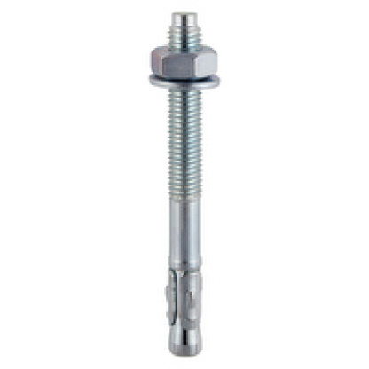 M12 x 100  Throughbolts Zinc Box 25