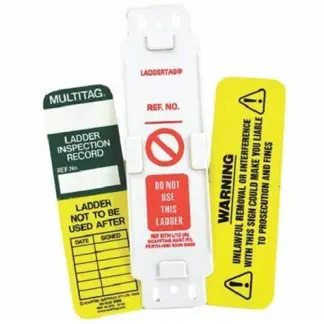 Ladder Tags Pk10 c/w holders and pen
