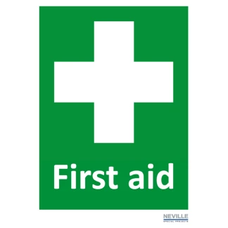 First Aid sign (A4 portrait)