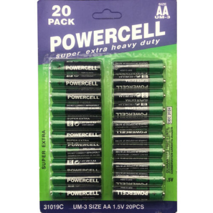 1.5V AA Batteries 10 pk