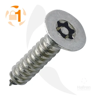 8 x 2" (4.2 x 50mm) T20 drive. Countersunk A2 Stainless Steel 6-Lobe Pin Self Tapper Box 200