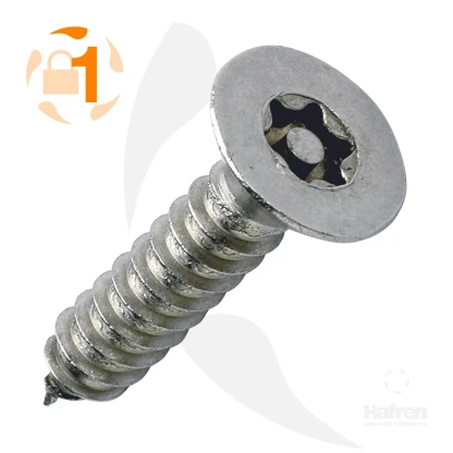 8 x 2" (4.2 x 50mm) T20 drive. Countersunk A2 Stainless Steel 6-Lobe Pin Self Tapper Box 200