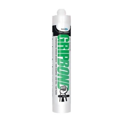GRIPBOND WHITE - Solvent-Free Adhesive. Pk 12