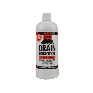 Kilrock Rhino Heavy Duty Drain Unblocker Non Acid 1L