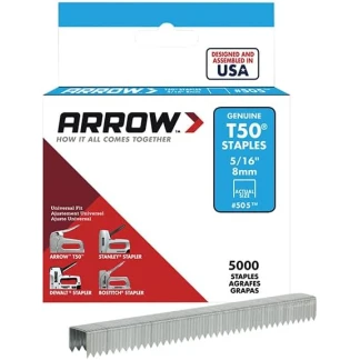 T50 Staples 8mm (5/16in) (Bulk Pack 5000)