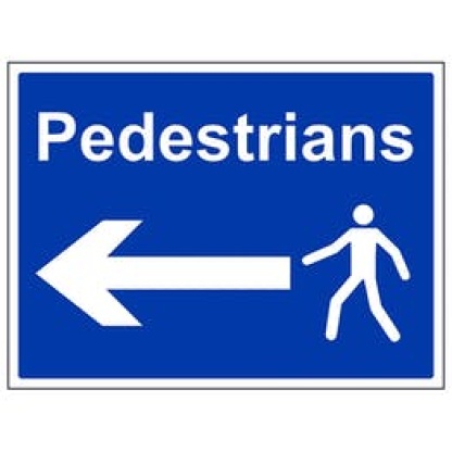 "Pedestrians Left" 600 x 450 RP