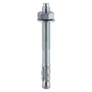 M10 x 65  Throughbolts Zinc Box 50