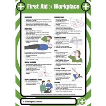 "Workplace First Aid Poster"