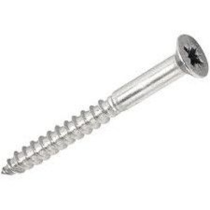 3.5 x 50 Wood Screw PZ CSK A2 Box 200