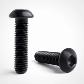 M6 x 20 Socket Button Black Box 100