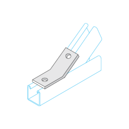 Unistrut P2097 Angle Brackets