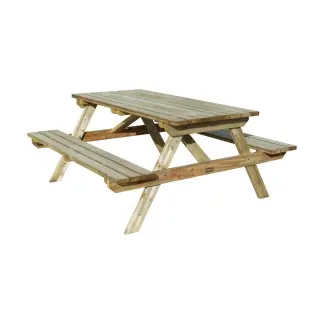 8 Seater Outdoor Picnic Bench