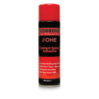 Tuskbond FR 500ml Multipurpose Sprayable Contact Adhesive