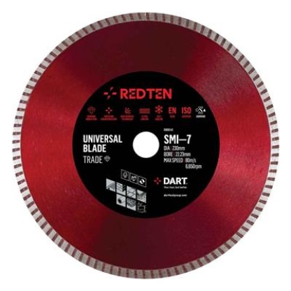 DART Red Ten SMI-7 Diamond Blade 230Dmm x 22B Item No. DB00140