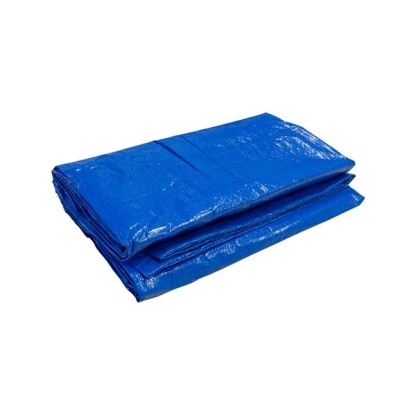 5.5 x 7m Blue Tarpaulin