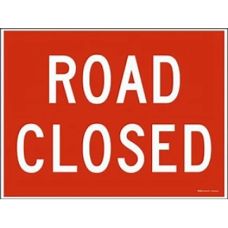 "Neville" Road Closed 600 x 450 Dibond 3mm