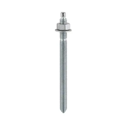 Atlas M8x110mm BZP Stud pk 10