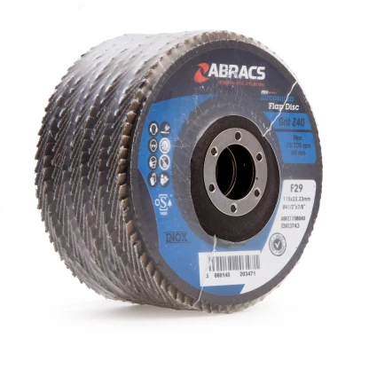 Abracs 115mm 80 Grit  ABFZ115B080 Pro Zirconium Flap Disc (5 Pack)