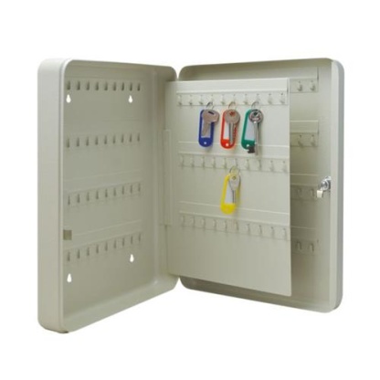 Key Safe Cabinet (140 Key Capacity) White