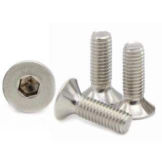 M6 x 14 CSK Socket Machine Screws A2
