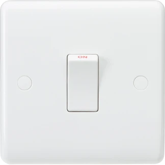 20A DP Switch White
