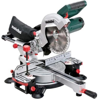 Metabo KGS216M 110v 1500w Sliding Compound Mitre Saw C/w Laser