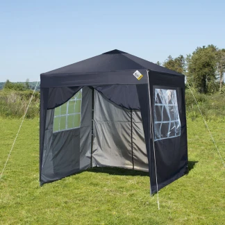 2M X 2M Gazebo c/w Back & Sides